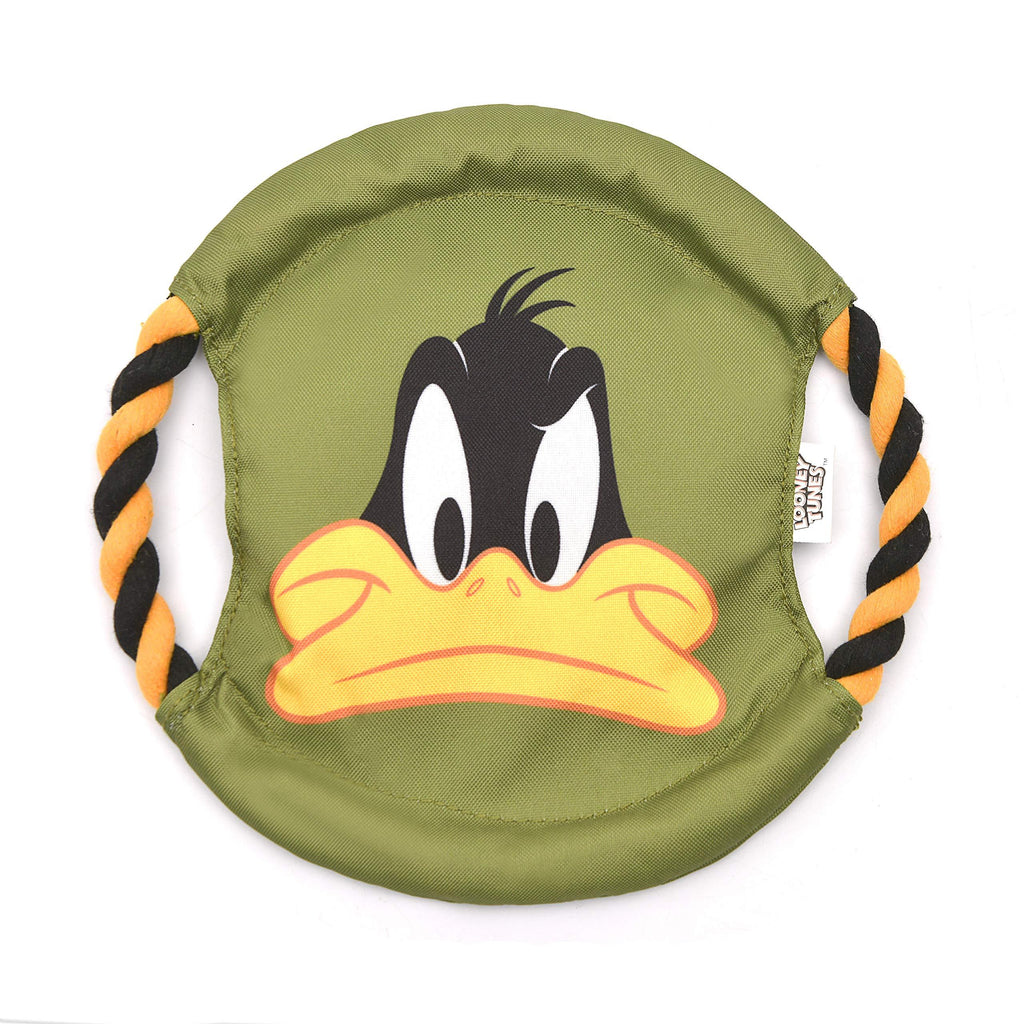 [Australia] - Warner Brothers Looney Tunes Fabric Frisbee | Bugs Bunny, Porky Pig, Daffy Duck Varieties | Fun and Lightweight Dog Frisbee is a Great Dog Toy for All Dogs 