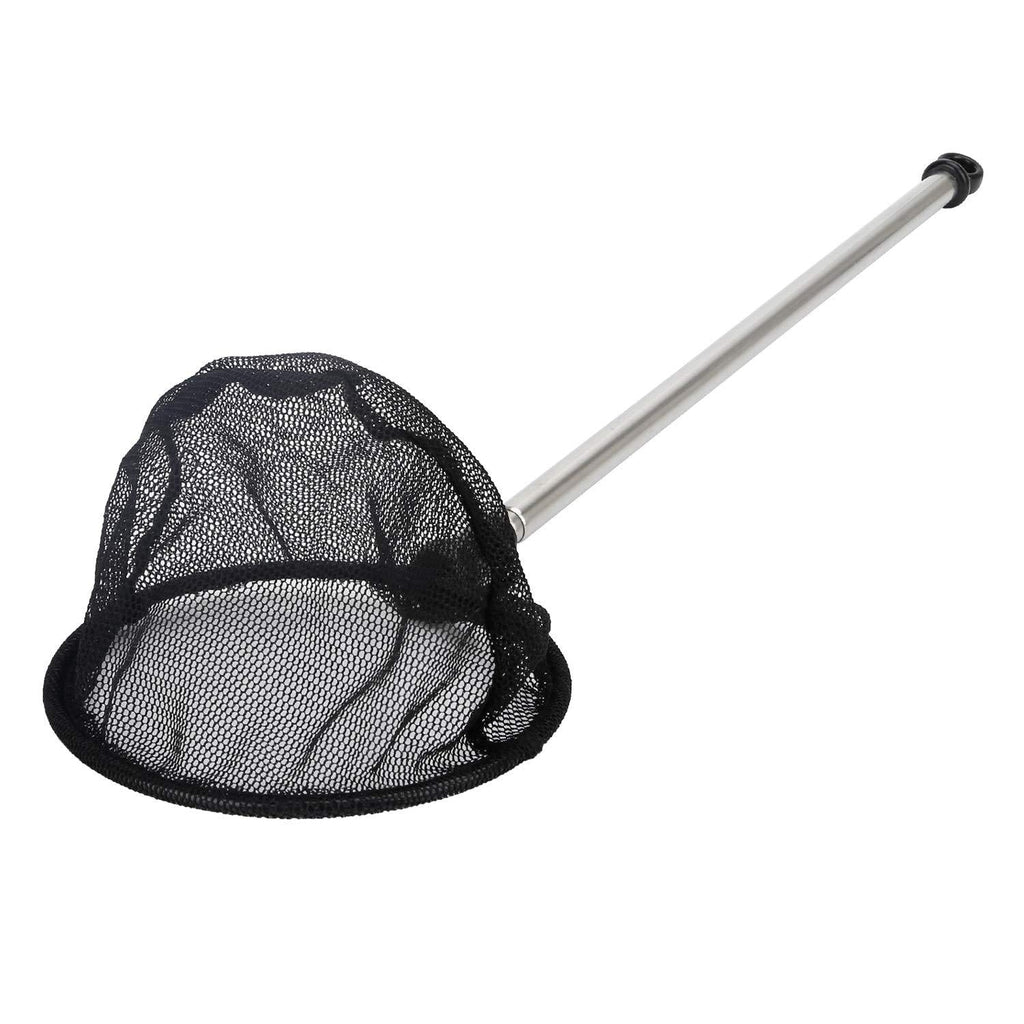 [Australia] - Pawfly Telescopic Aquarium Net Fine Mesh Small Fishnet with Extendable 9-24 inch Long Handle Round 