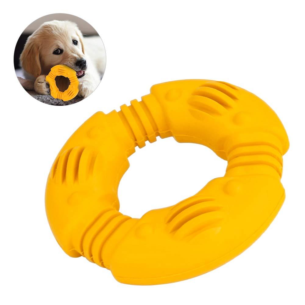 [Australia] - Intsun Small Dog Chew Toys for Aggressive Chewers, Ultra-Tough Durable Puppy Chew Toy, Natural Rubber Teething Chew Toy for Small & Medium Dog 