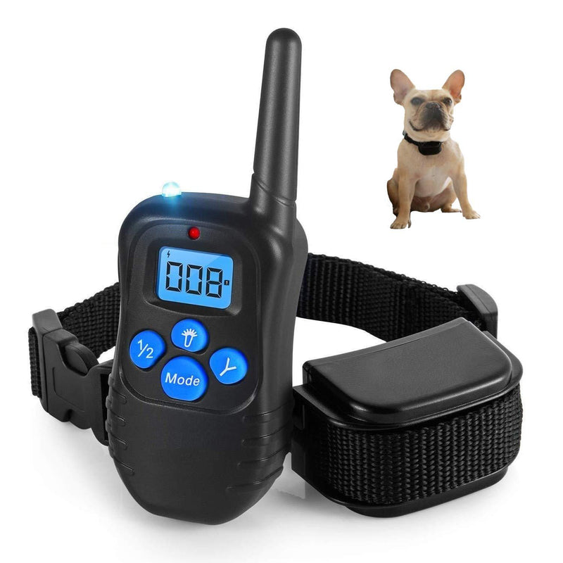 [Australia] - Zoohao Dog Training Collar,Full Waterproof Rechargeable Dog Training Collar with Remote, 3 Modes-Vibration, Shock, Tone,for Small Medium Large Dogs 