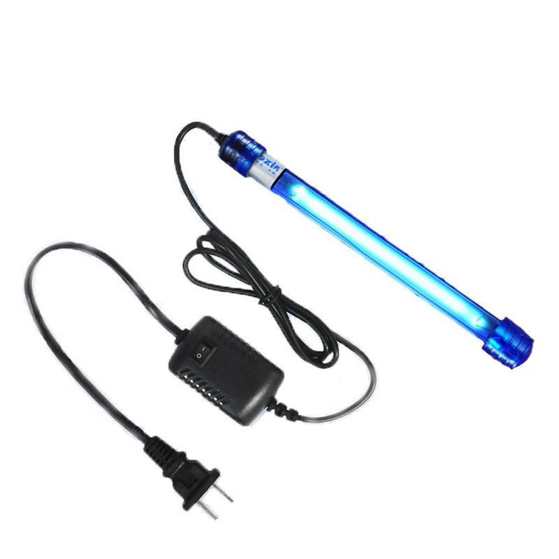 rOXIN 5W 7W 13W U-VC Aquarium Green Clean Light Algae Bloom Clear Lamp Aquarium Water Clean Green Clear Waterproof Clean Lamp for Pond Fish Tank Sump Swim Pool 5W-6.9inch Length - PawsPlanet Australia