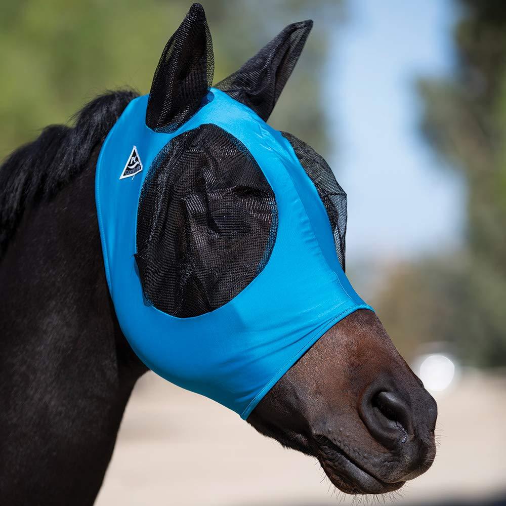 Professional`S Choice Comfort Fit Fly Mask Pacificblue PONY - PawsPlanet Australia