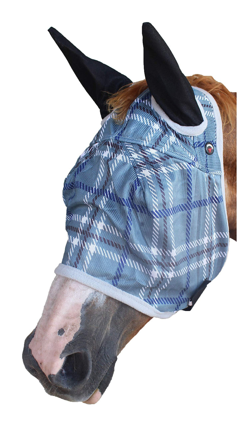 CHALLENGER Equine Horse FlyMask Summer Spring Airflow Mesh 73232C - PawsPlanet Australia