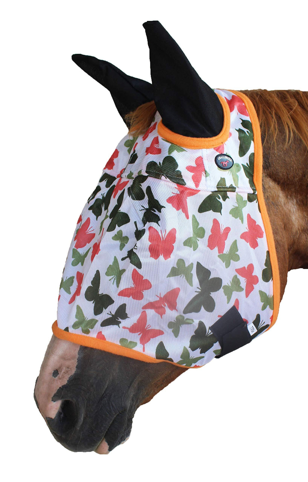 CHALLENGER Equine Horse Light Weight Mask Summer Spring Airflow Mesh 73213 - PawsPlanet Australia