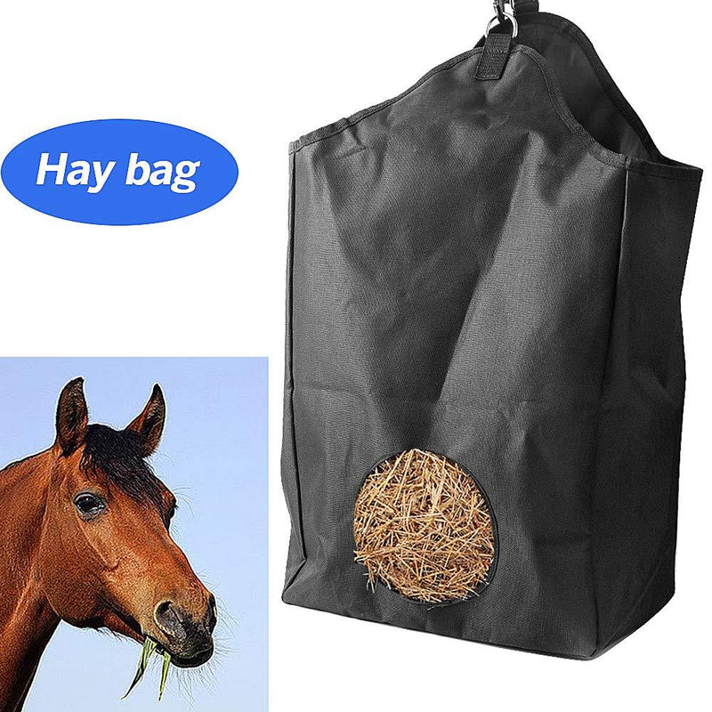 [Australia] - ASOOLL Hey Bag Feeder Storage Supplies with Snap D Hook 