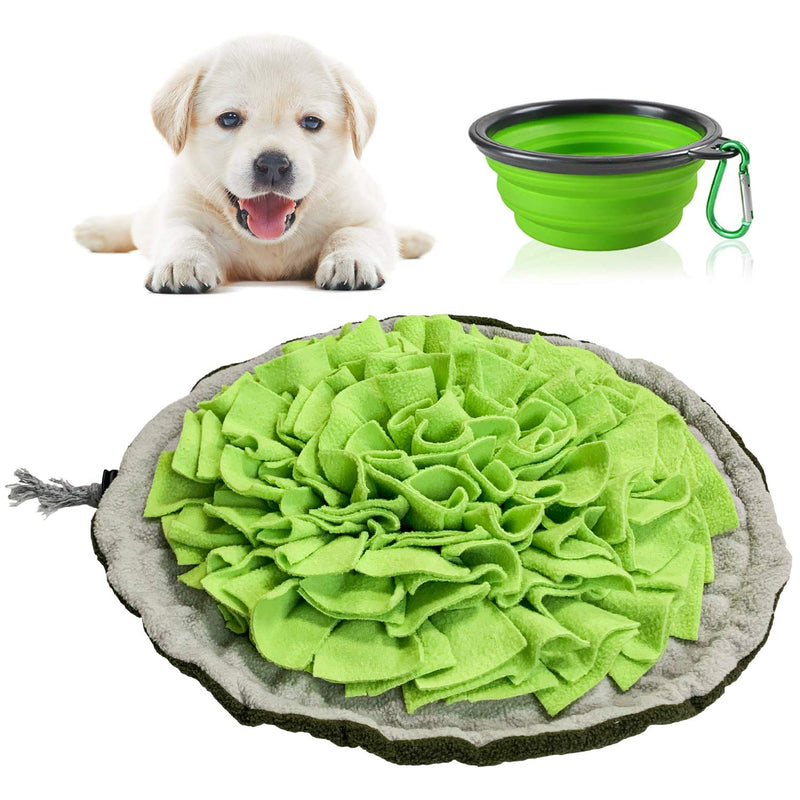 SCHITEC Snuffle Mat for Dogs, [Upgraded] Pet Slow Feeding Pad, Nosework Sniffing Bowl for Puppies Cats Small Dogs - PawsPlanet Australia