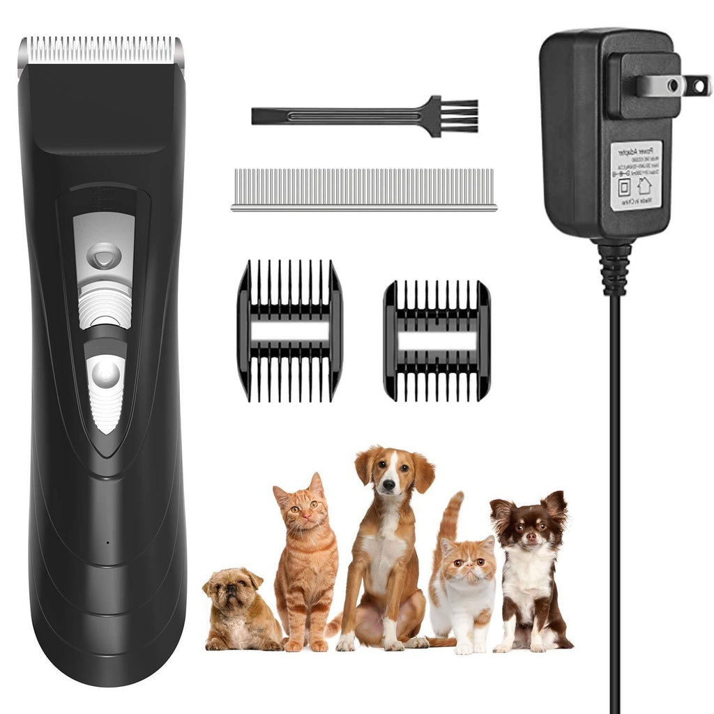 Comgoo Dogs Nail Grinder Pet Claw Trimmer Clipper,Electric Portable Rechargeable Gentle Painless Paws Grooming Shaping Smoothing for Small Medium Large Dogs PS101 - PawsPlanet Australia