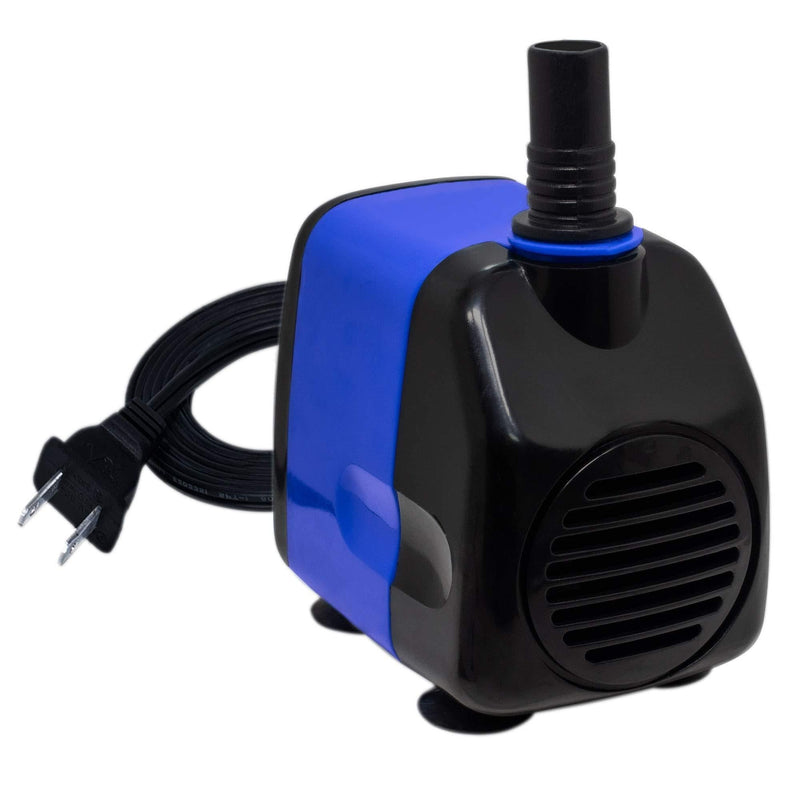 [Australia] - Aqua Dream DB1 Series Submersible Pump Ultra Quiet Adjustable Water Pump for Pond,Aquarium,Fish Tank,Fountain,Hydroponics,Statuary 265 GPH Blue; 1 Pc 