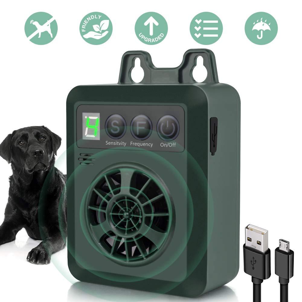 [Australia] - Kaier cat Ultrasonic Anti Barking Device - Dog Bark Control with 4 Adjustable Levels, USB Rechargeable Automatic Stop Dog Bark Deterrent 50 Feet Effective, 100% Pet & Human Safe 