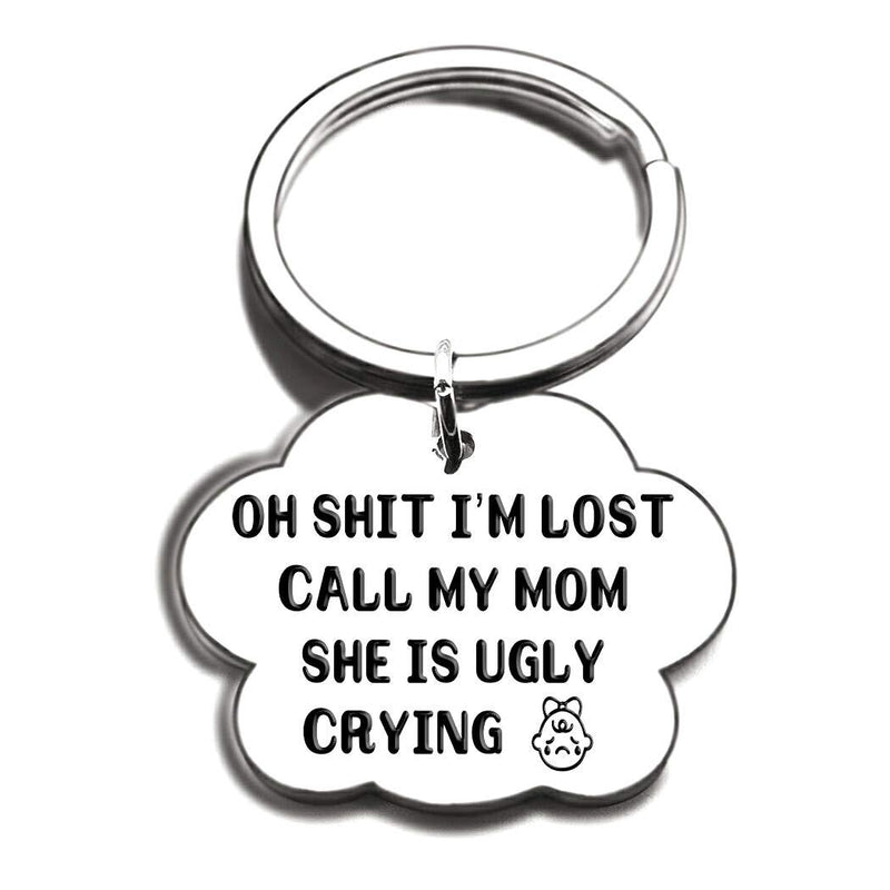 Funny Pet Tag Keychain for Cats Dogs Owner Oh Call My Mom She’s Ugly Crying New Puppy Personalized Puppy Pet ID， Kitten Collar Go Tag - PawsPlanet Australia