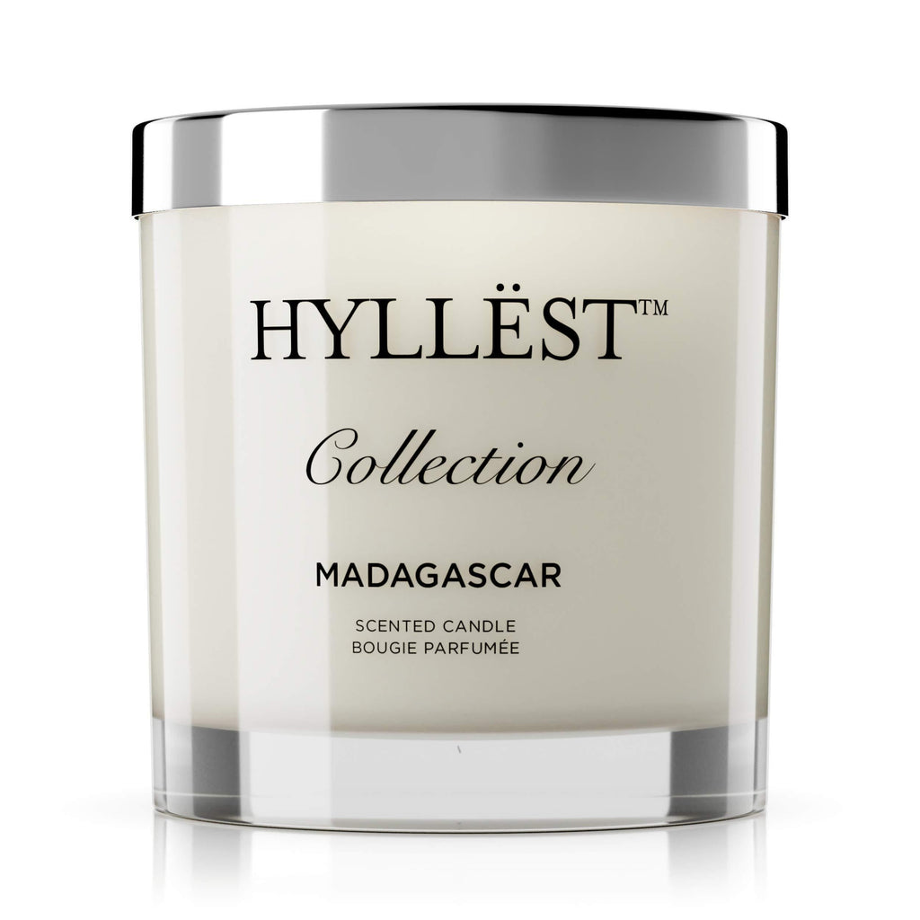 Madagascar Ylang Ylang, Jasmine, Vanilla Aromatherapy Candles | 100% Pure Essential Oils | Non-Toxic Long-Lasting Vegan Soy Candles | Hand Made in The USA Madagascar 11 Oz - PawsPlanet Australia
