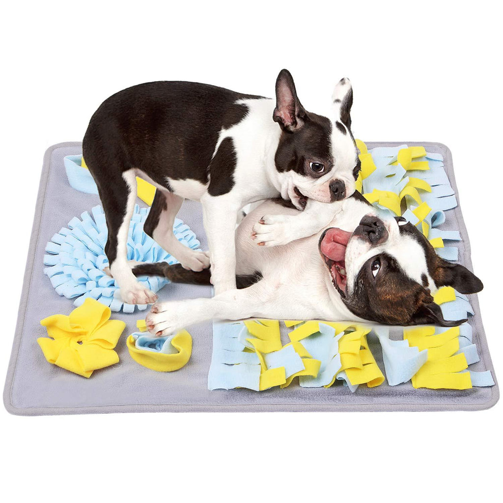 [Australia] - Yincimar Snuffle Mat for Pet Small Large Dogs Slow Feeding Pad Puppy Loves Toy Fun Playing Hide Treat Mat for Activity Cat Machine Washable Great for Stress Release 
