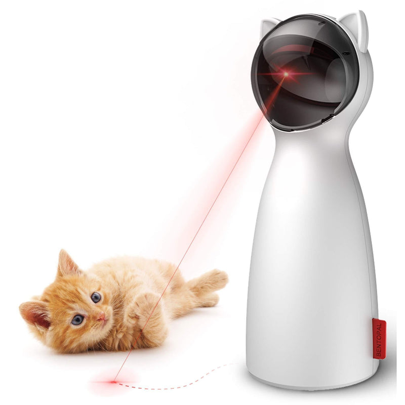 [Australia] - KeBuLe Cat Toys Interactive Electronic,Automatic Cat Toys for Indoor Cats,Kitten Toys for Trainning Exercise USB Charging 360 Degree Rotation 2 Different Sports Modes Irregular Running P01 