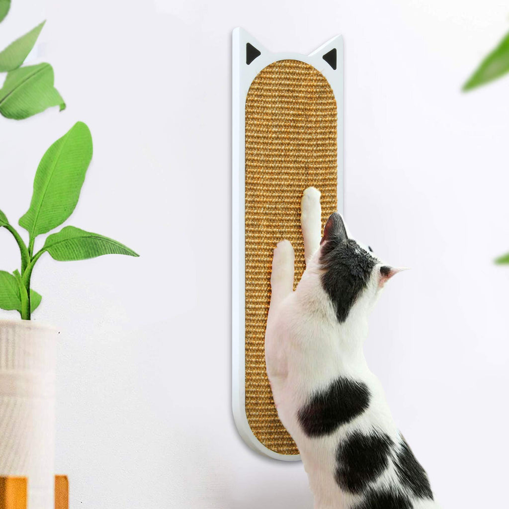 THUNDESK Cat Scratching Post Wall Mounted Cat Scratcher for Improving Kitty’s Health and Behavior Cat Scratch for Wall or Floor - PawsPlanet Australia