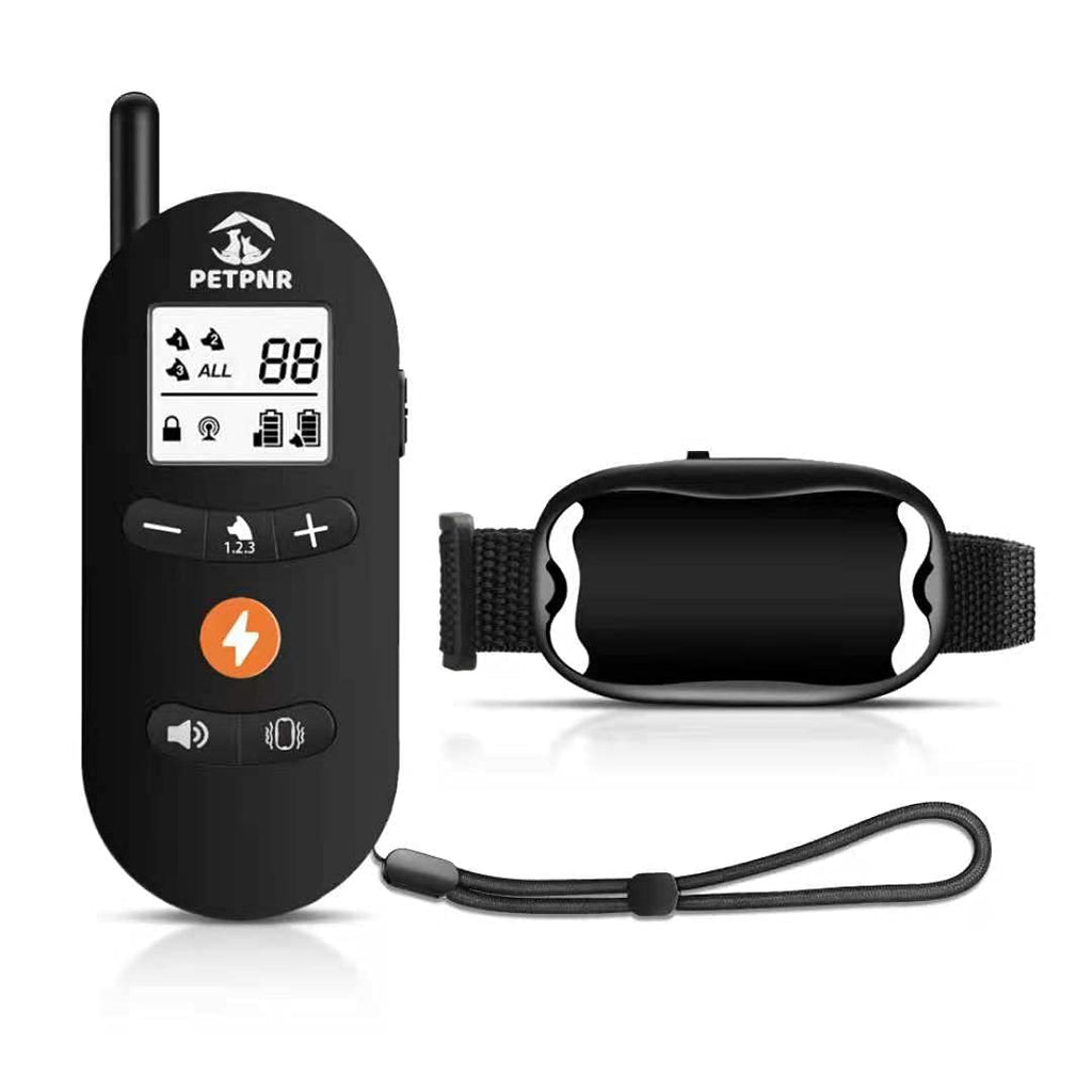 Dog Training Collar with Remote - Rechargeable Dog Shock Collar, Ecollar Dog Training Collar, w/3 Training Modes Beep,Vibration & Shock, Up to 1000Ft, 0-15 Shock Levels,IP67 Waterproof for Small Dogs - PawsPlanet Australia