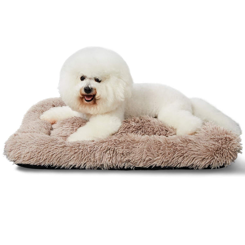 ANWA Dog Bed Medium Size Dogs, Washable Dog Crate Bed Cushion, Dog Crate Pad Large Dogs Small Camel - PawsPlanet Australia