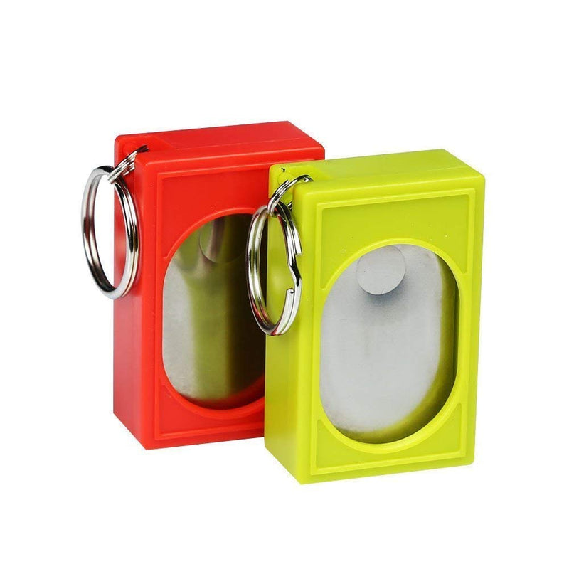 CRMADA Box Training Clickers 2 pcs/Pack, red and Lime Green… - PawsPlanet Australia