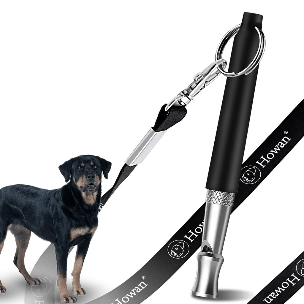 Howan Dog Training Whistle, Professional Dogs Whistles- Adjustable Pitch for Stop Barking Recall Training Tool, Include Free Black Strap Lanyard 1 Ⅱ - PawsPlanet Australia
