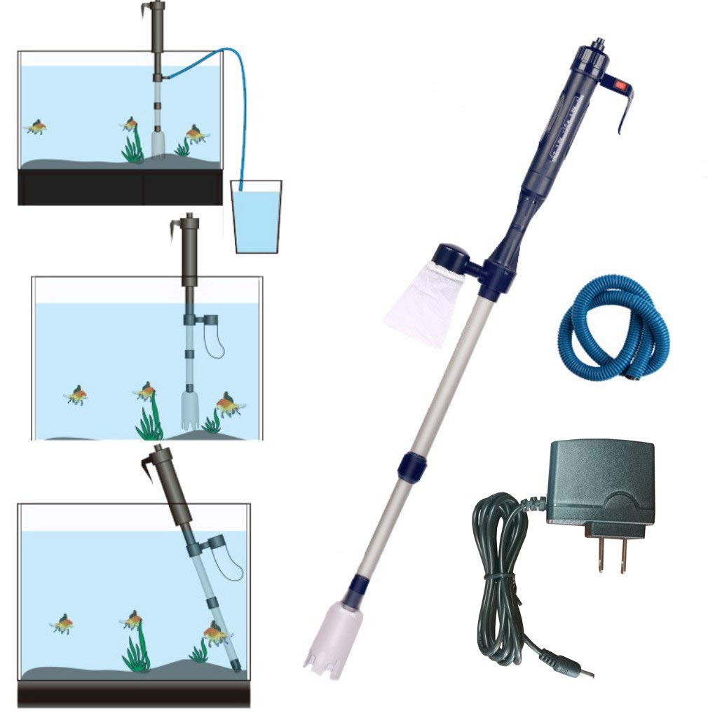 LONDAFISH Electric Fish Tank Vacuum Cleaner Syphon Operated Gravel Water Filter Cleaner Sand Washer - PawsPlanet Australia