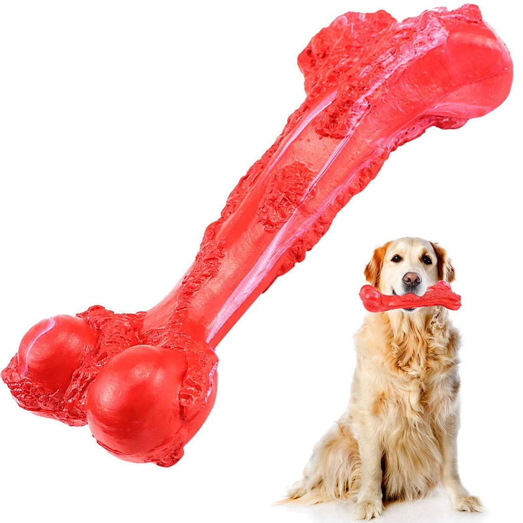 [Australia] - Dog Chew Toys for Aggressive Chewers Large Breed Tough Toothbrush Bone for Medium Large Dogs Indestructible Rubber Tug Sticks for Puppy Teeth Cleaning Dental Oral Care Puzzle Toys for Dog Gifts (S) Small 