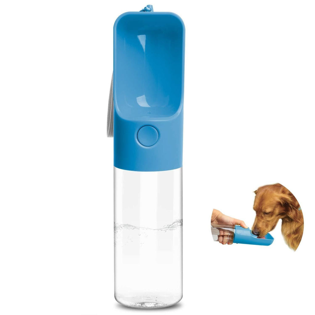 Hestarpet Dog Water Bottle for Walking, Leak Proof Portable Water Bottle with Bowl Dispenser, Pets Outdoor Drinking Water Bottle for Travelling, Hiking or Camping - PawsPlanet Australia