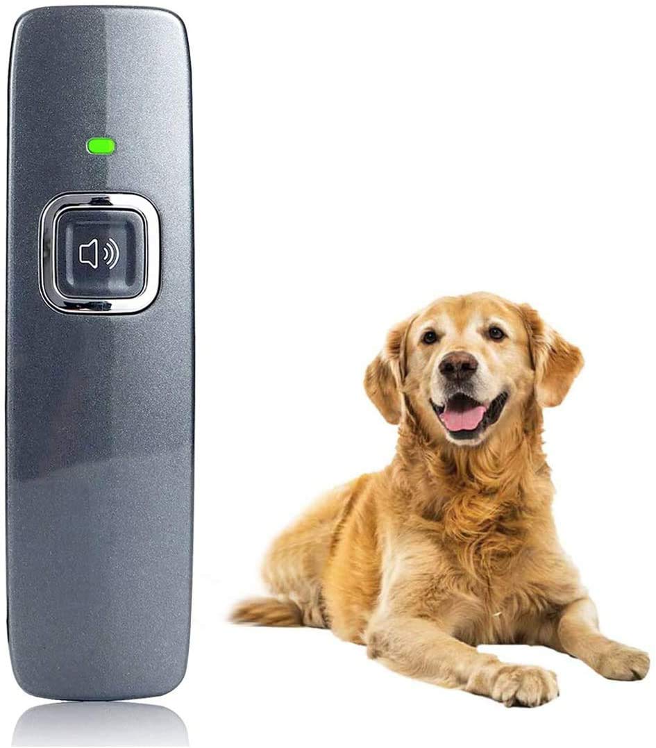 KuoYi Bark Control Device, 2 in 1 Ultrasonic Stop Dog Bark Deterrents, Waterproof Outdoor & Indoor Safe Harmless & Human Training Handheld Anti Barking Device - PawsPlanet Australia