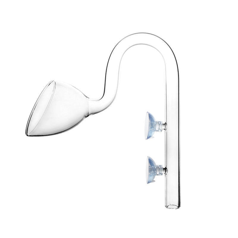 [Australia] - JARDLI Glass Lily Pipe Outflow for Aquarium Planted Tank 20mm for 19/25mm (3/4" ID) tubing 