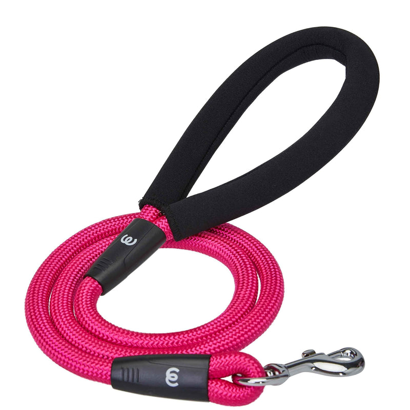 [Australia] - Blueberry Pet Essentials 20+ Colors Durable Classic Dog Leashes, Rope Leashes Rope Leash - 4' C Color: French Pink 