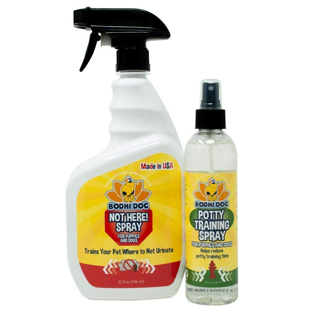 Bodhi Dog Not Here Spray 32oz + Potty Training Spray 8oz Bundle - PawsPlanet Australia