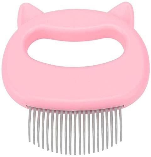 Misyue Pet Hair Removal Comb Cat Massage Trimmer Effective Removing Matted Fur, Knots and Tangles Grooming Tool for Short & Long Hair (PINK) PINK - PawsPlanet Australia