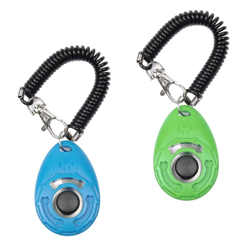 PetSpy Dog Training Clicker with Wrist Strap for Dog Recall, Bark Control - Complete Pet Training Kit 2 Clickers - PawsPlanet Australia