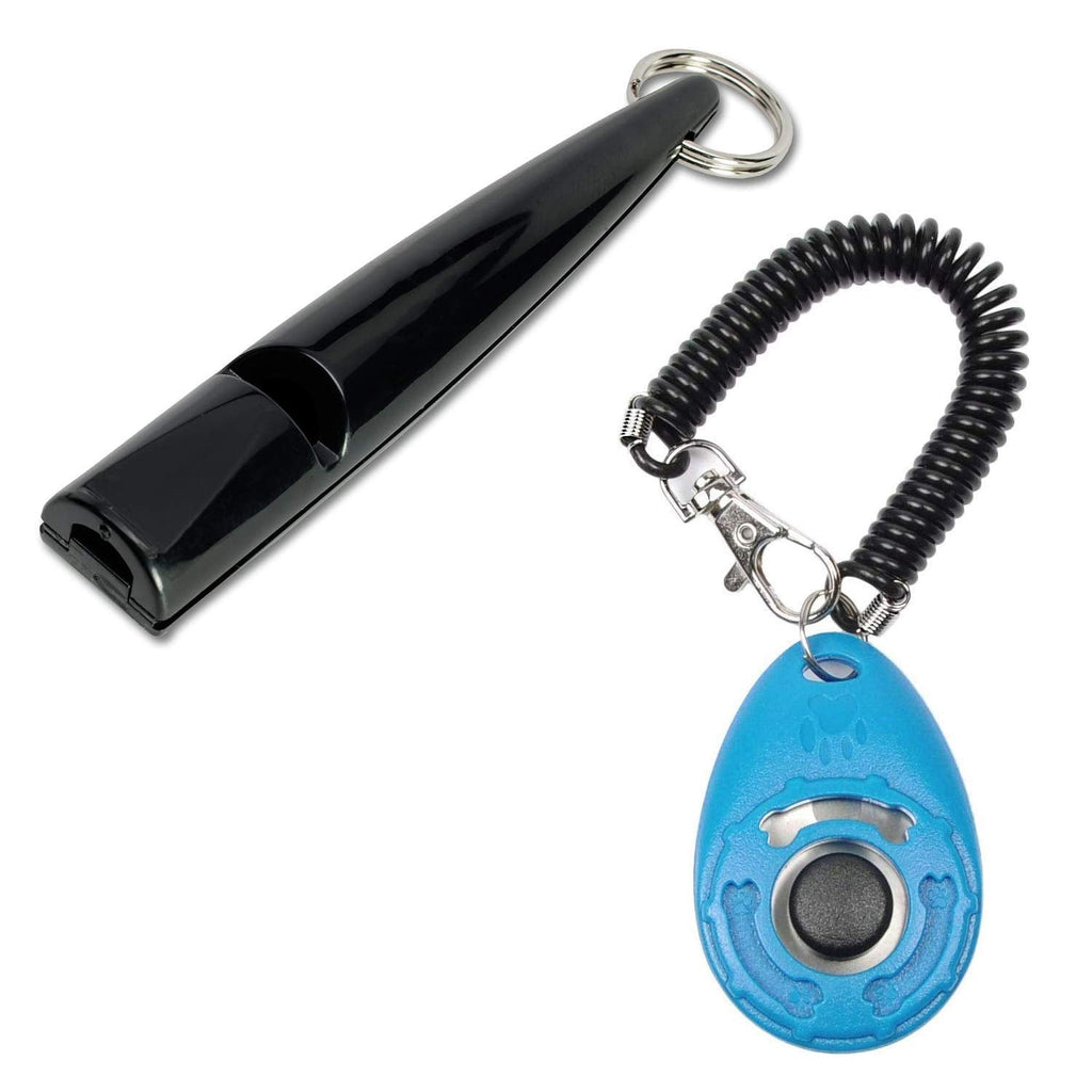 PetSpy Dog Training Whistle with Lanyard for Dog Recall, Bark Control - Complete Pet Training Kit (1 Whistle + 1 Clicker) - PawsPlanet Australia