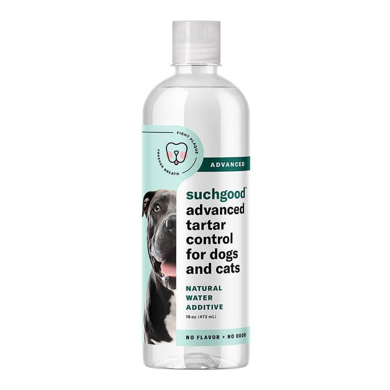 Suchgood Advanced Natural Water Additive for Pets | Powerful, Brushless Dental Care for Good Dogs and Cats | Made in The USA with Premium Ingredients for Whole Mouth Health - PawsPlanet Australia