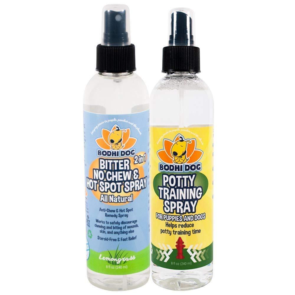 Bodhi Dog Bitter 2 in 1 No Chew 8oz + House Breaking Spray 8oz Bundle - PawsPlanet Australia