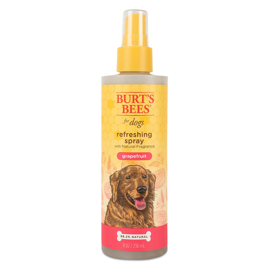 Burt's Bees for Dogs Dog Grooming Supplies, Grapefruit Fragrance - 2 in 1 Dog Shampoo & Conditioner, Dog Conditioner, Dog Deodorizing Spray, Dog Spray, Dog Bath Supplies, Pet Shampoo, Puppy Shampoo 8 Fl Oz - PawsPlanet Australia