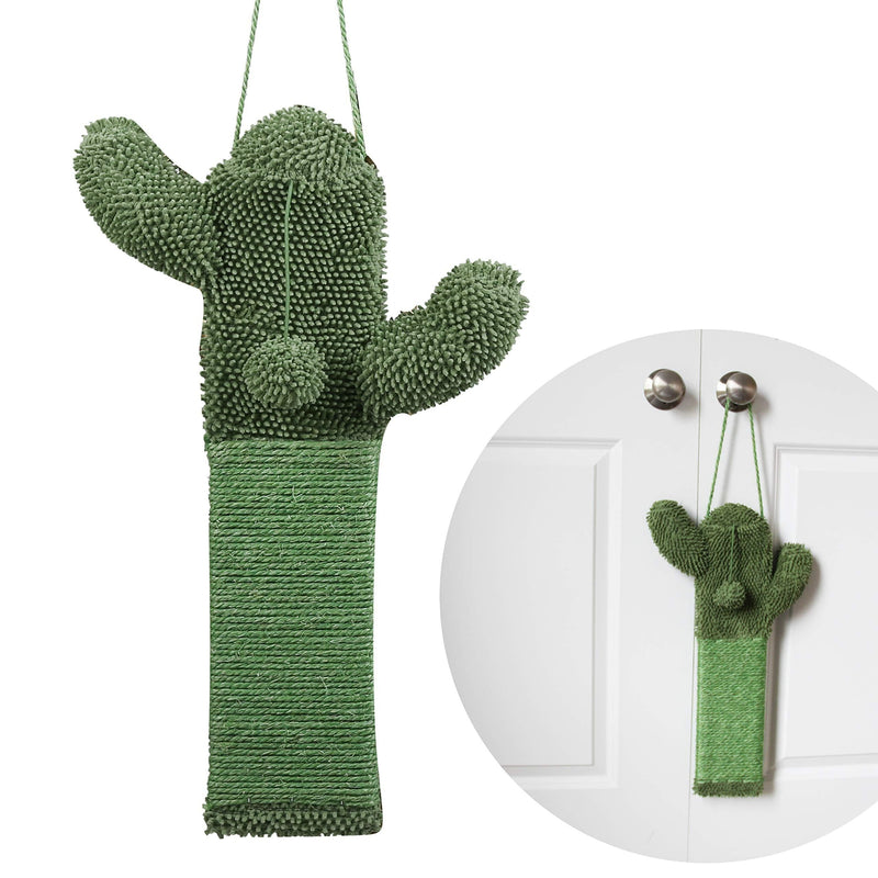 [Australia] - PetnPurr Cactus Cat Scratcher – Protect Your Furniture with Natural Sisal Scratching Posts and Pads 20" HANGING 