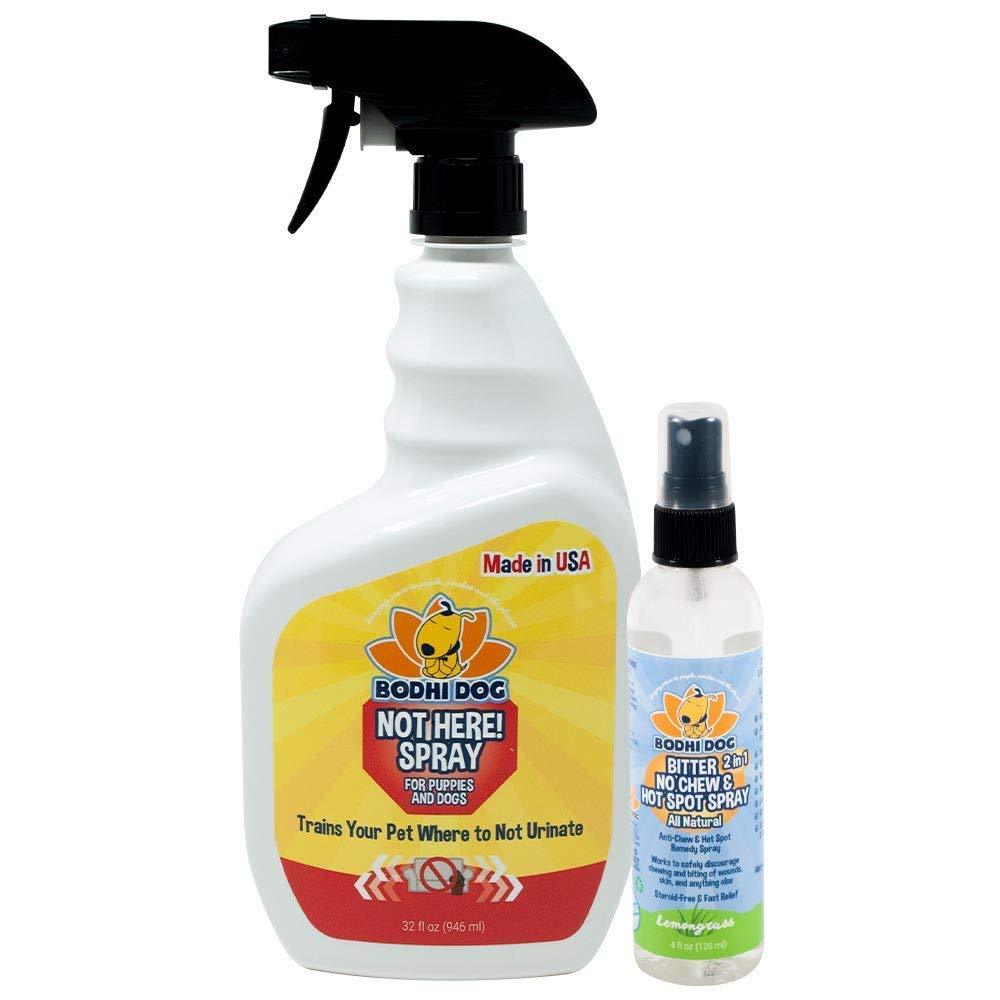 Bodhi Dog Not Here Spray 32oz + Bitter 2 in 1 No Chew 4oz Bundle - PawsPlanet Australia