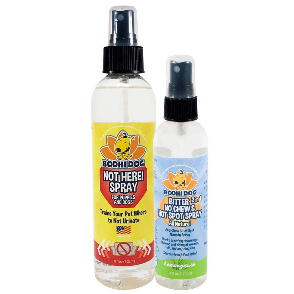 Bodhi Dog Not Here Spray 8oz + Bitter 2 in 1 No Chew 4oz Bundle - PawsPlanet Australia