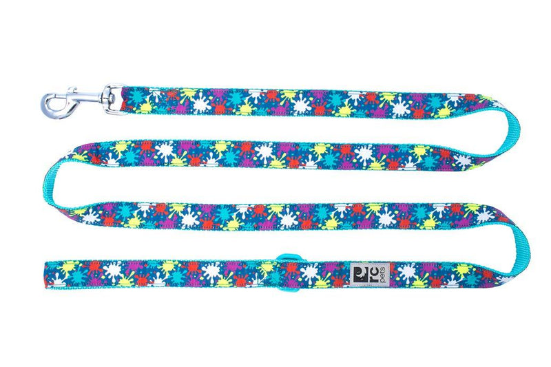 RC Pets 1" x 6' Dog Leash, Splatter - PawsPlanet Australia