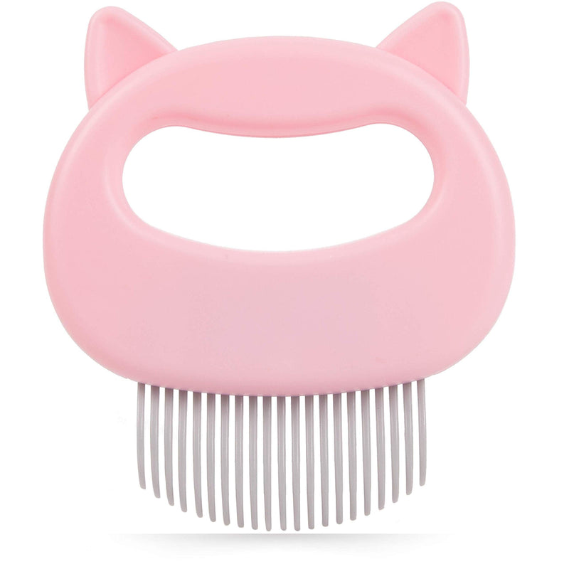 Cat Comb for Massage Pink Baby Pink - PawsPlanet Australia