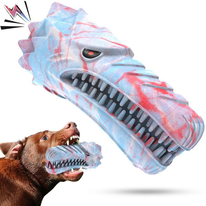 Cutiful Dog Chew Toys Dog Squeaky Toothbrush Toy Indestructible Durable for Aggressive Chewers Large Medium Breed Xmas Gift for Dogs Multi colored - PawsPlanet Australia