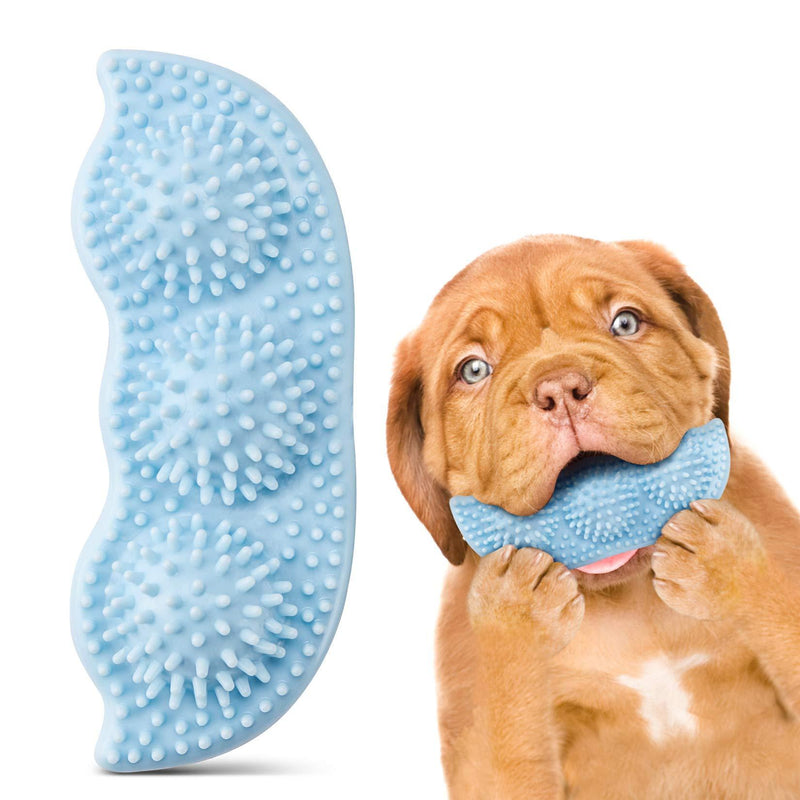 [Australia] - Idol-Puppies Teething Toy 2-8 Months -Dog Chew Toys-Cleaning-Soothes Itchy Teeth pet chew toy，Blue 