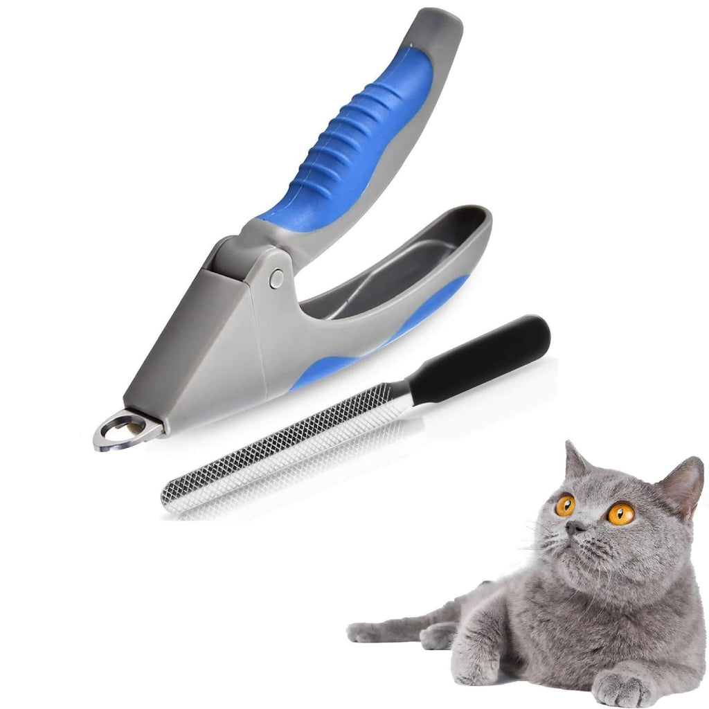 Sdefw Cat Dog Nail Clippers and Trimmer, Pet Nail File with Sharp Blade and Safety Guard, Professional Grooming Tools for Small Animals Claw Care - PawsPlanet Australia