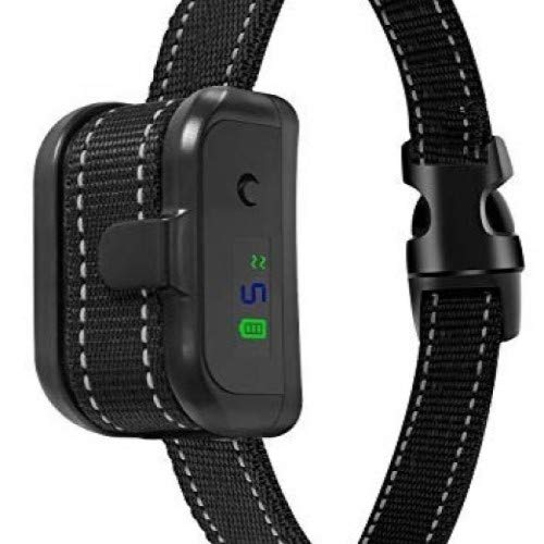 [Australia] - BSTJIA Anti-bark Collar with Smart Chip to Detect Bark,100% Waterproof Device and Rechargeable Battery.3/w & 9 Adjustable Modes:Vibration,Beep and No Harm Shock for Small Medium Large Dog 