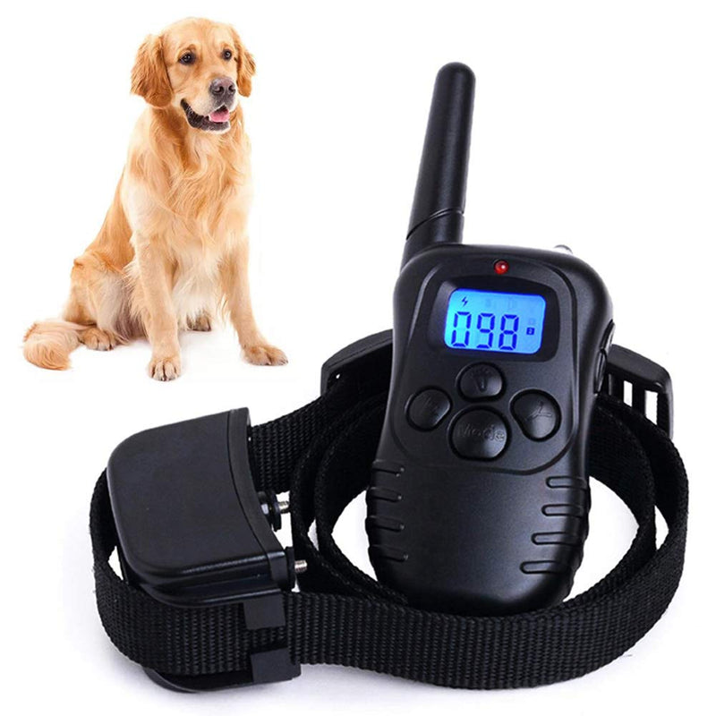 [Australia] - Bark Collar for Pet Training Shock Chain Anti-Bark Remote Control Punish Shock Warning 3 in 1 