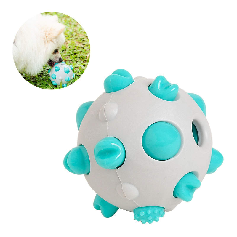 [Australia] - Qucey Dog Chew Ball Toys, Dog Toys Large Breed for Aggressive Chewers, Indestructible Dog Toothbrush Teething Toys for Medium Large Dogs 