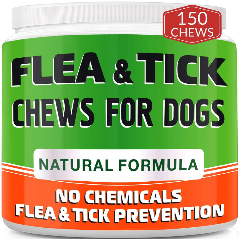 Chewable Flea and Tick Treats for Dogs - Made in USA - Flea and Tick Chews - Bacon Flavor - PawsPlanet Australia