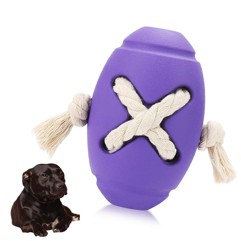 [Australia] - TRESSTREE Dog Chewing Toys Including Tough Rope Toys Football Rubber Toys Dog Interactive Dog Toys Suitable for Puppy Dogs and Medium Dogs for Aggressive Chewers 