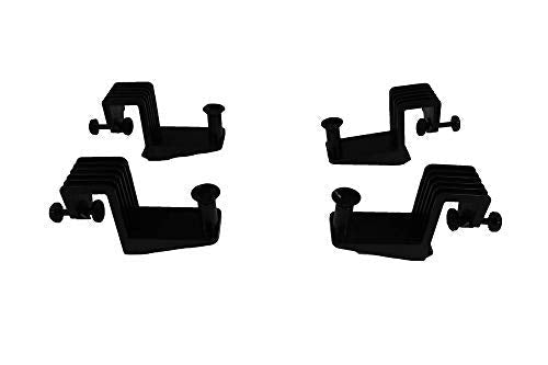 Penn-Plax Reptology Turtle Topper and Extension Clips – Above Tank Basking Platform & Hardware That Safely Mounts to Standard Size Tanks Extender Clips - PawsPlanet Australia
