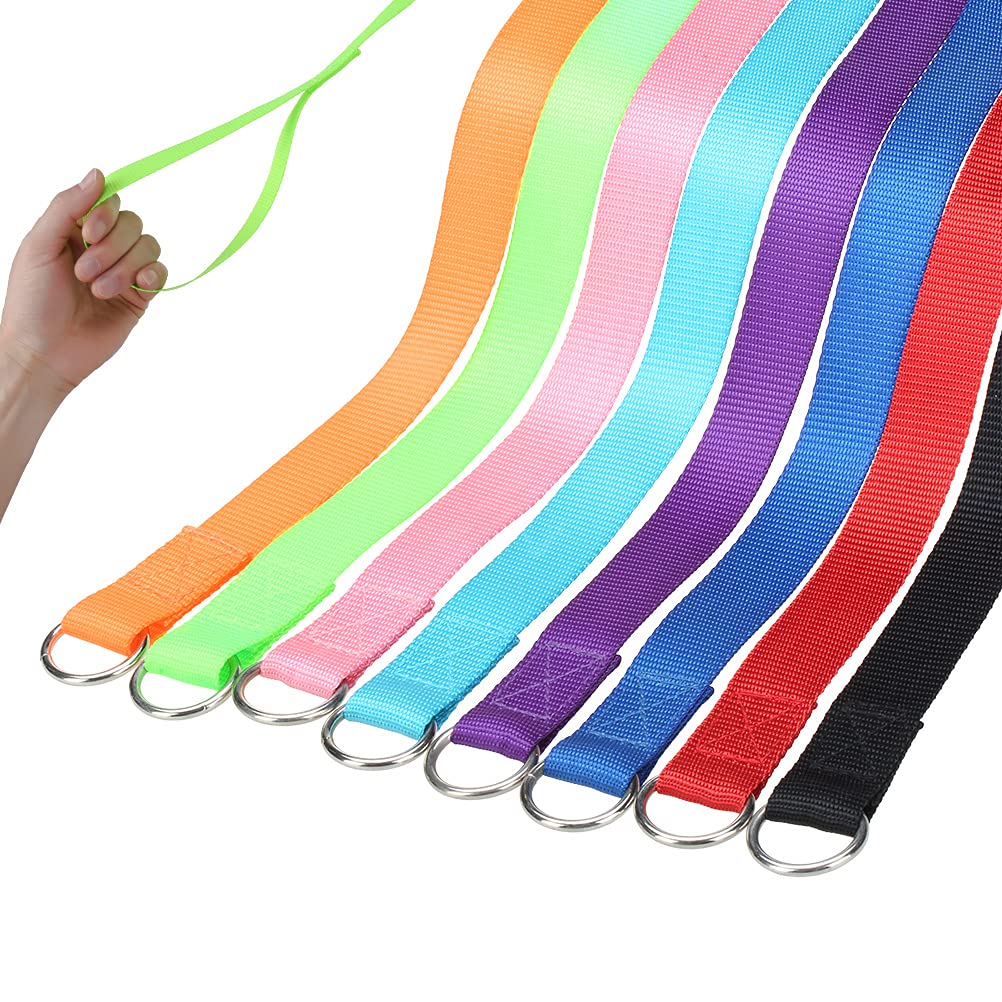 HOMIMP Dog Slip Leads 6 FT - 8 PCS Bulk Color Kennel Control Leashes for Small Large Dogs Puppy Animal Rescue, Grooming - 6 Foot Slip Lead Leash for Shelter, Vet, Training - PawsPlanet Australia